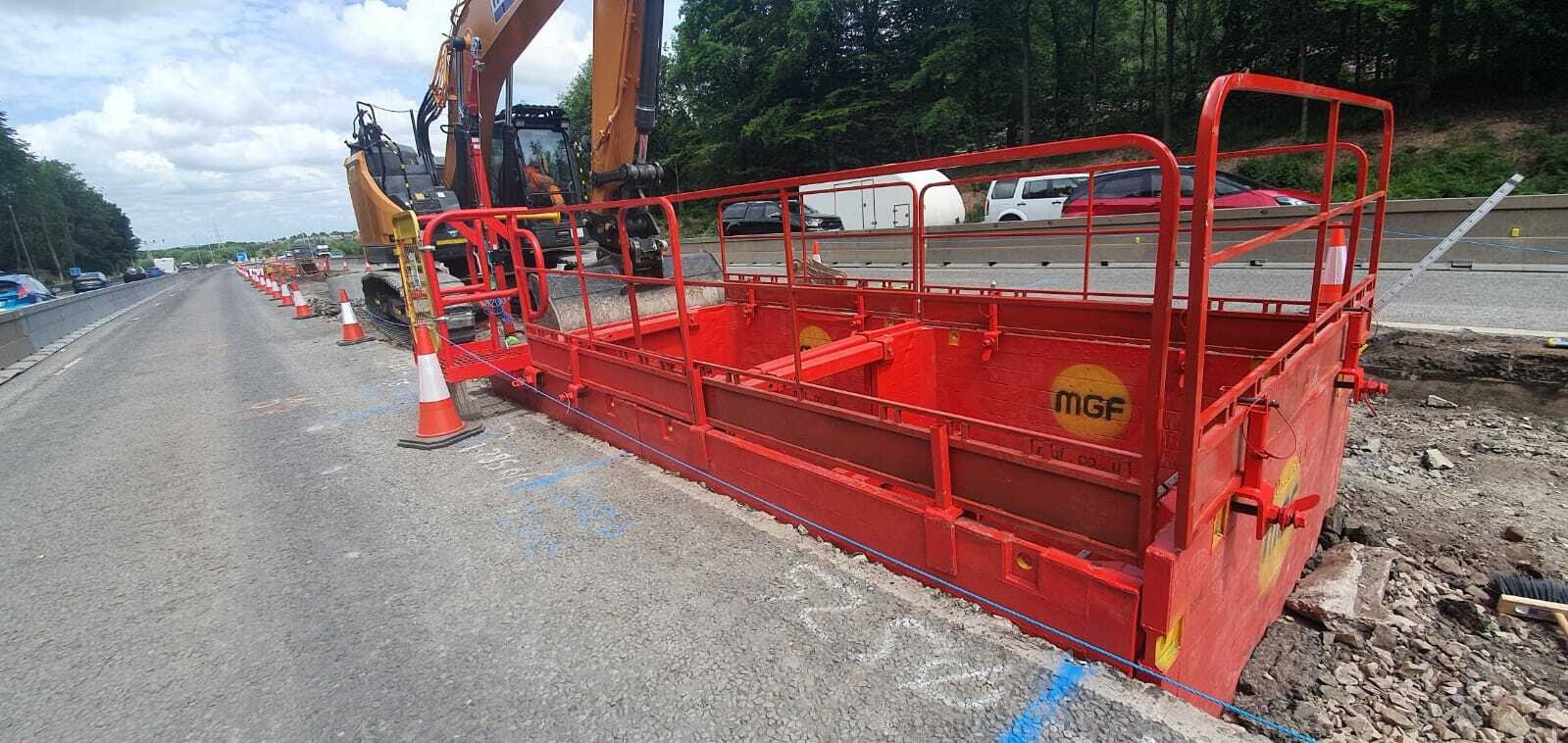 Tidy well installed manhole boxes